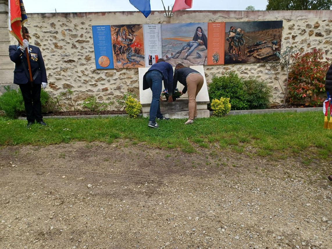 Dépôt de la gerbe