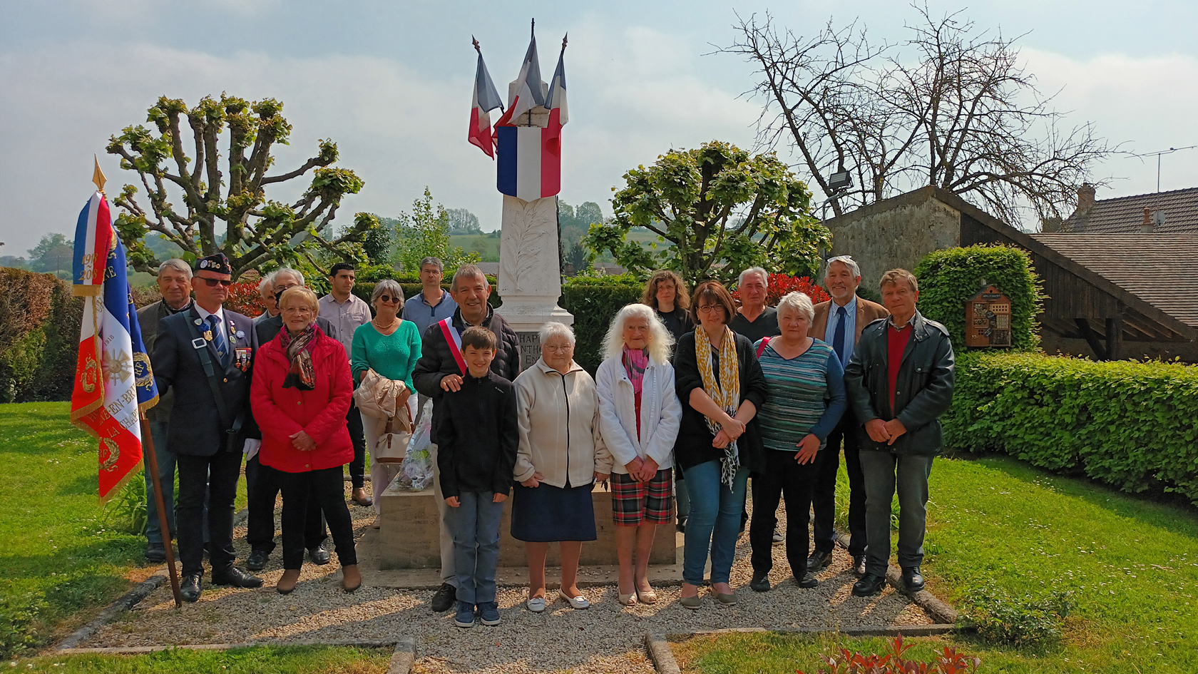 Du jamais vu, aucun élu du village n'était présent lors de la commémoration du 8 mai 2022 à La Chapelle-Monthodon.