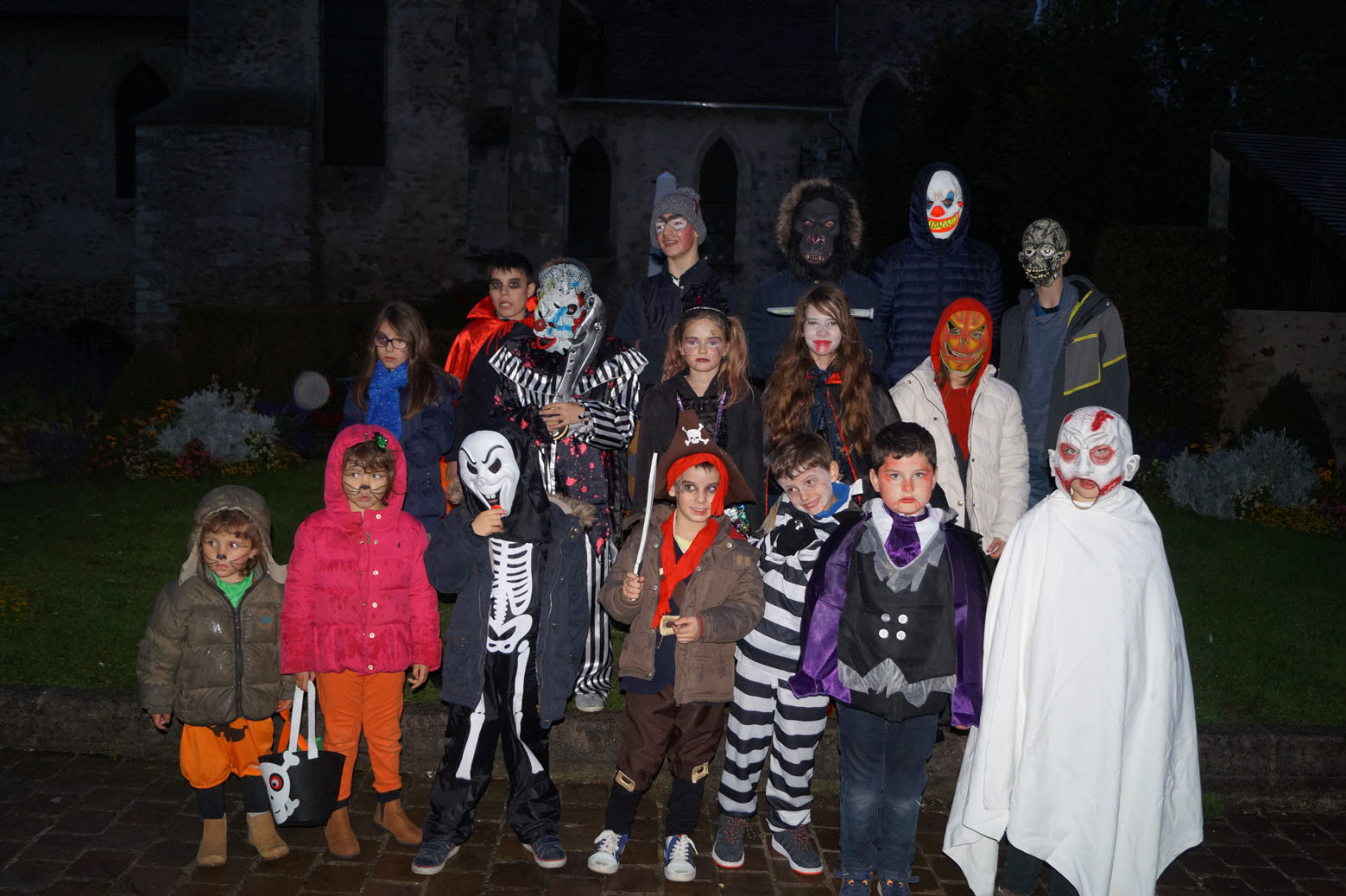 Tout le monde avait revêtu son plus beau déguisement pour le plus grand bonheur de tous !