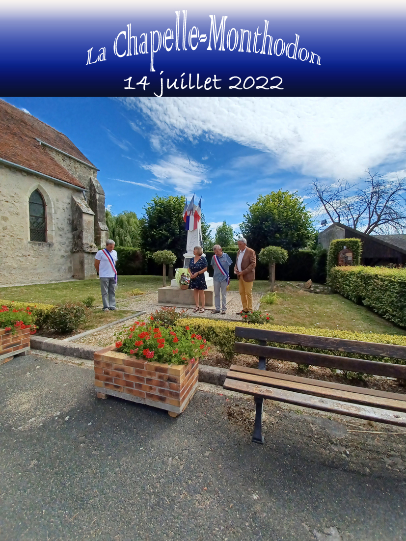 Dépôt de la gerbe, suivi d'une minute de silence et de la Marseillaise