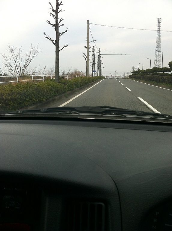 4月9日　帰社途中！！