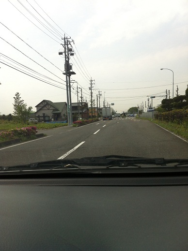 5月7日　西尾張中央道にて・・・　眠いっす・・・