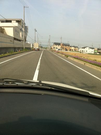 5月14日　帰社途中に・・・