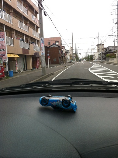 5月1日　一宮市内にて　ヤリ校の近くだよーん