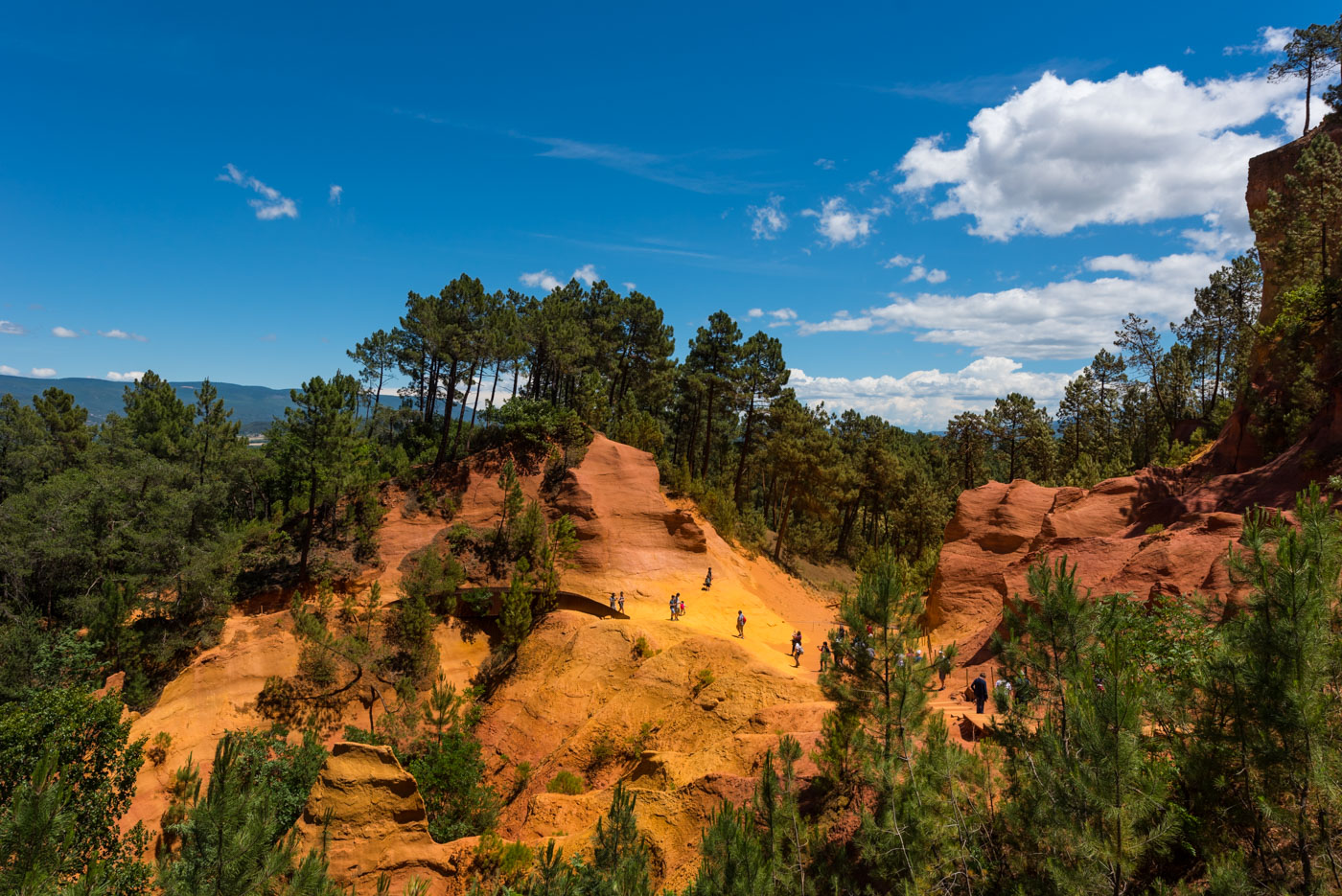 Roussillon Ockerfelsen Roussillon Ockerfelsen