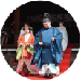 唐津神社　結婚式に曳山参列