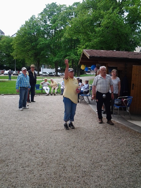 Anboulen 2014 Boule Treff Bad Breisig e.V.