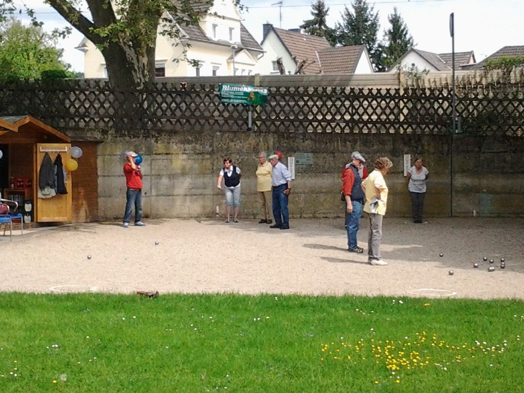 Anboulen 2014 Boule Treff Bad Breisig e.V.