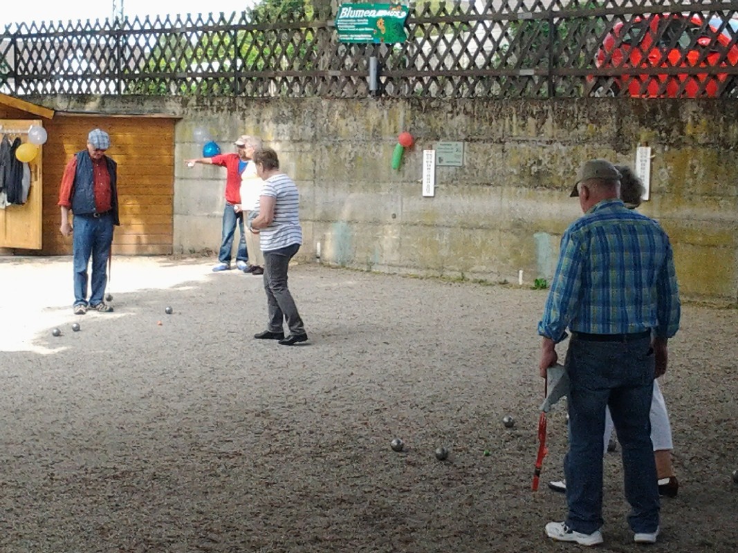 Anboulen 2014 Boule Treff Bad Breisig e.V.