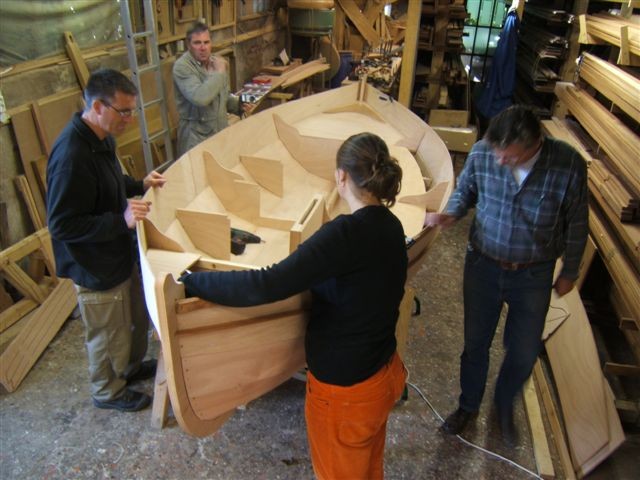 Baukurs eines Schiffes für Jedermann. DEIN Holz-Boot