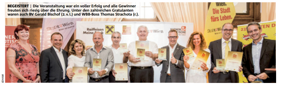 Bezirks Business Award 23. Bezirk 2015
