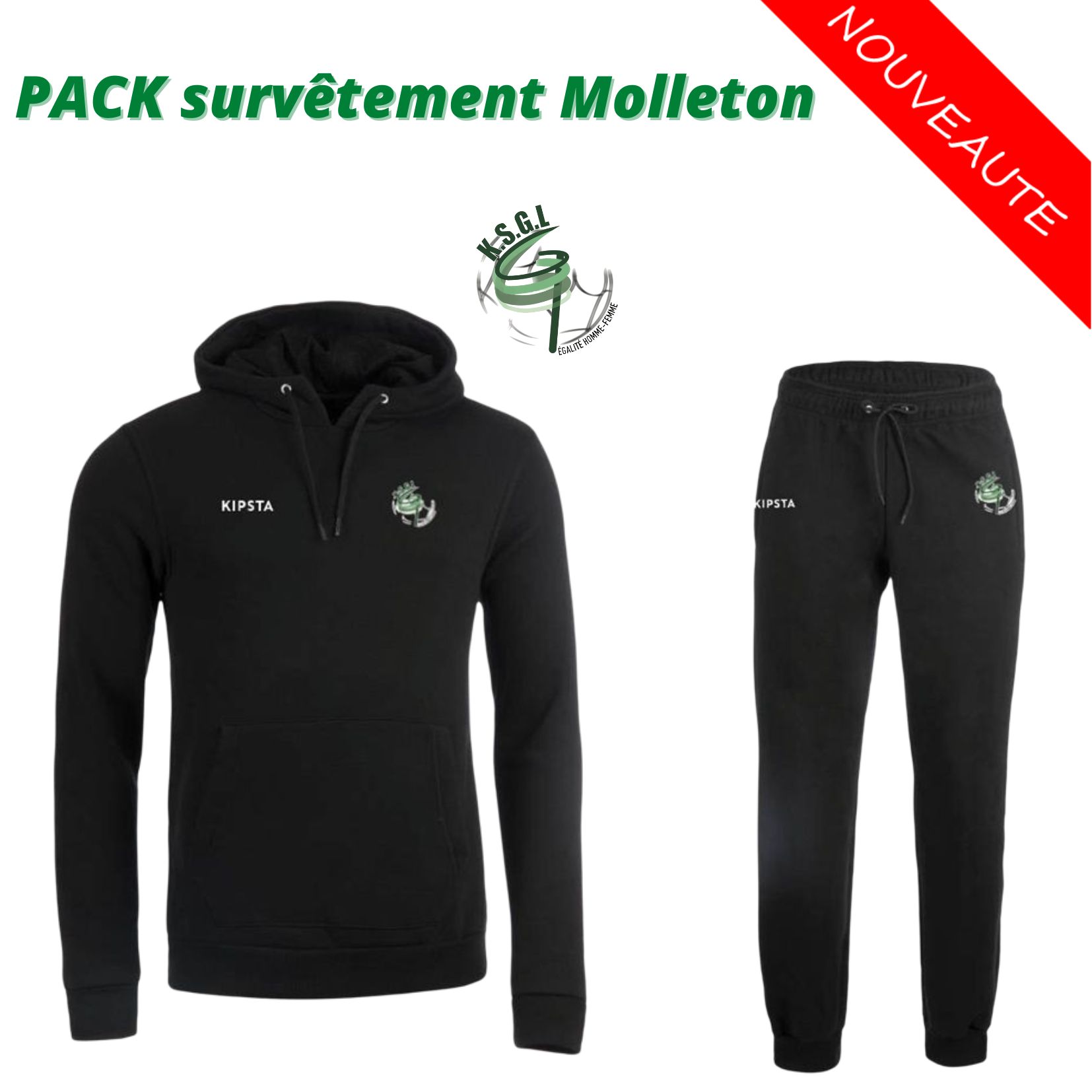 Pack Survêtement Molleton / 81 €