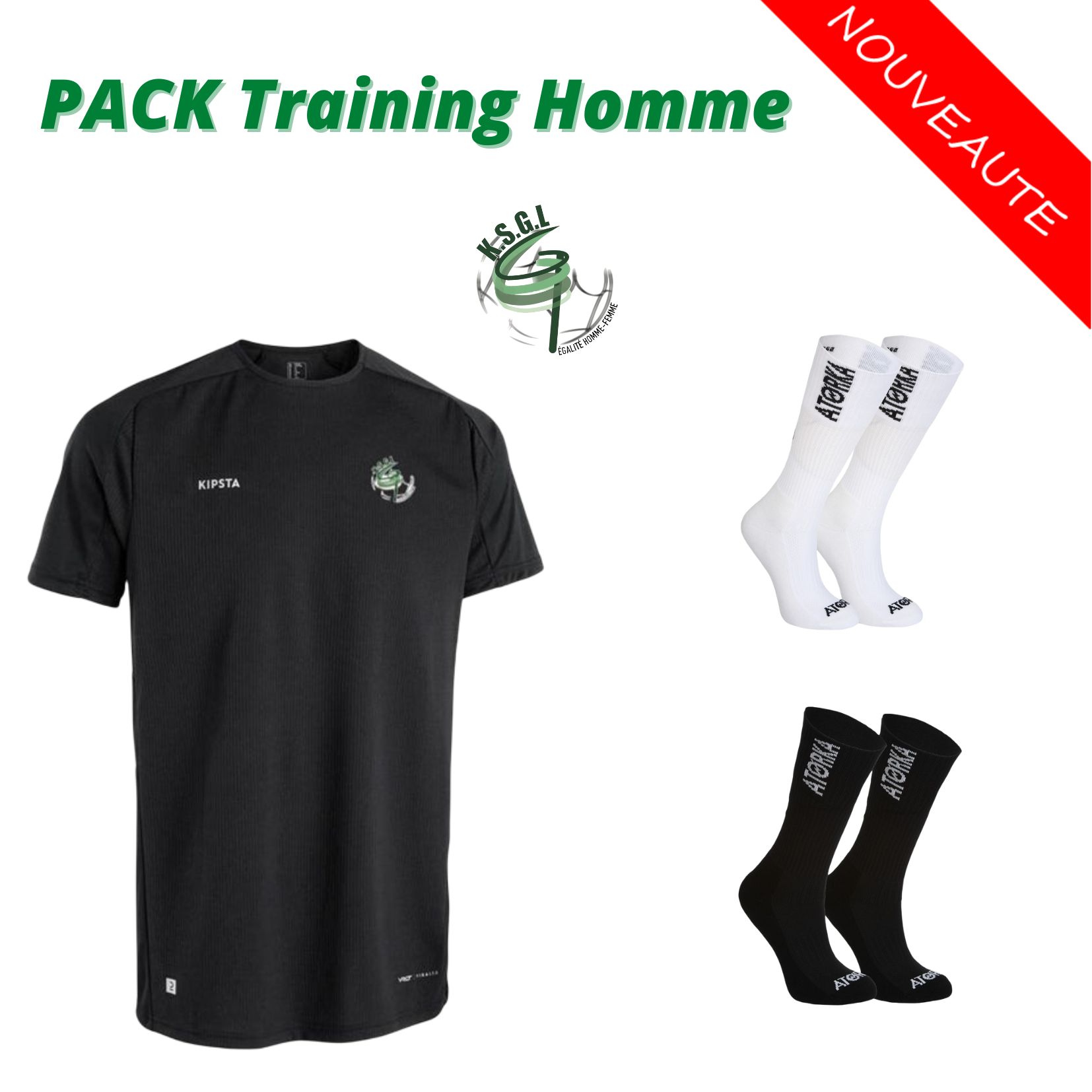 Pack Training Homme / 22,50 €