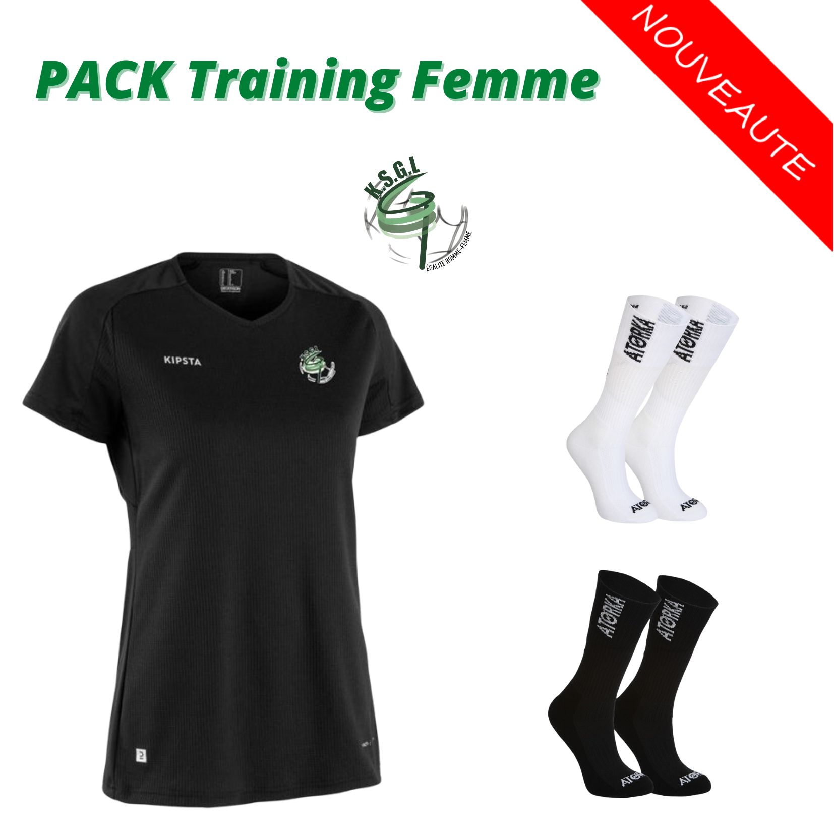 Pack Training Femme / 22,50 €