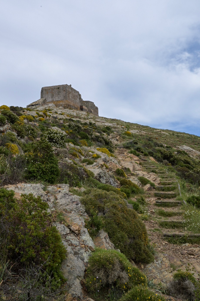 die Burg Volterraio wurde nie eingenommen