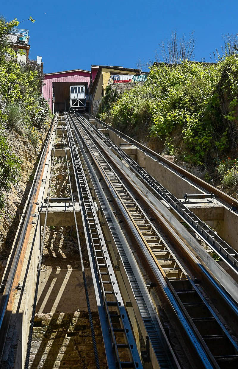 Ascensor in Valparaiso