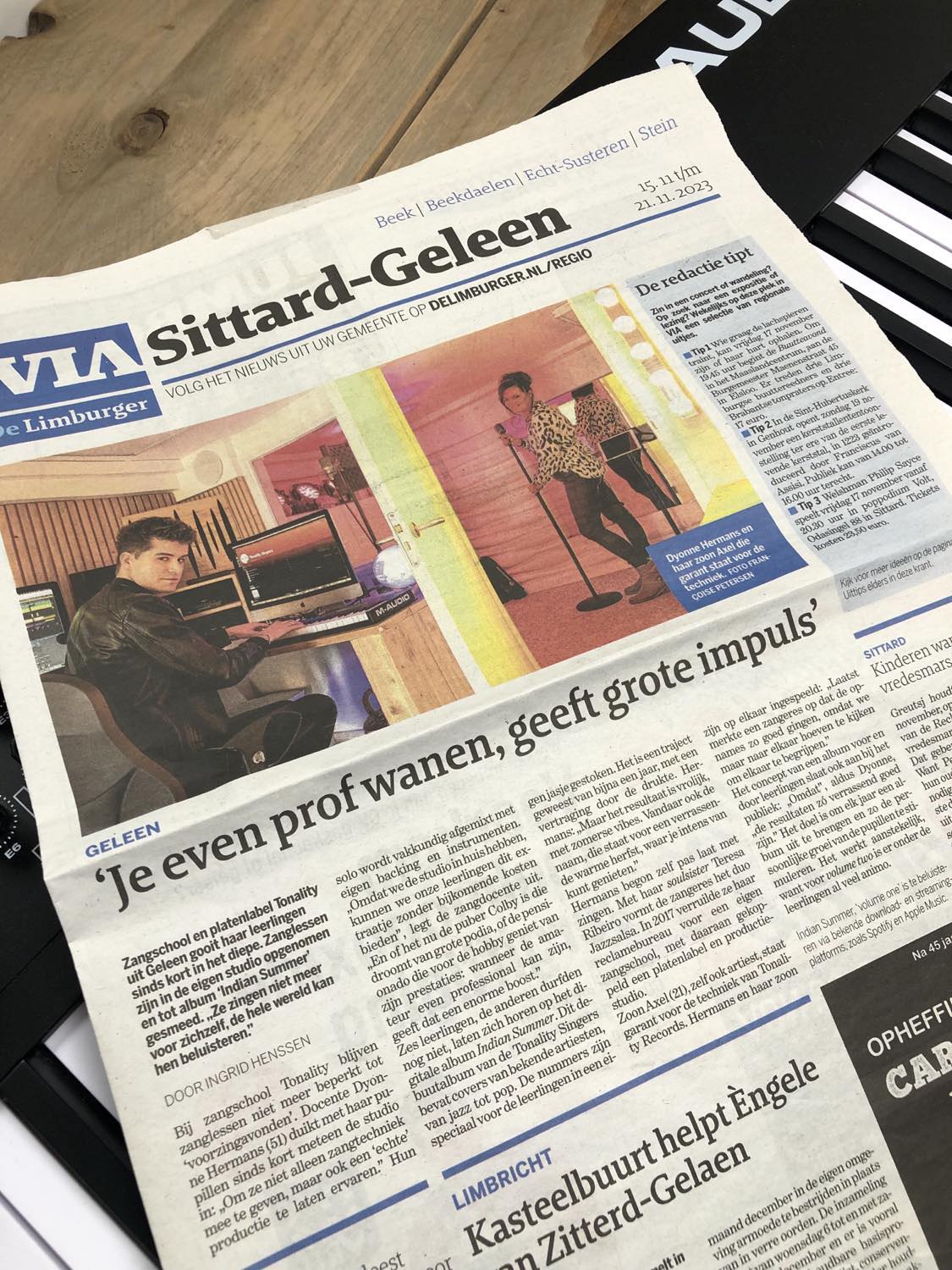 Artikel n.a.v. release 'Indian Summer'