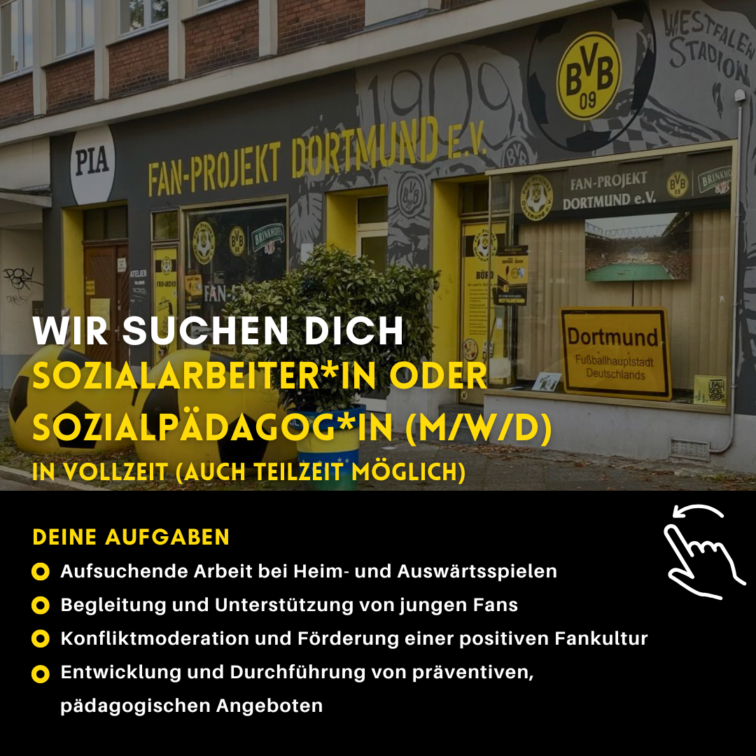Sozialarbeiter*in oder Sozialpädagog*in (m/w/d)  in Vollzeit (auch Teilzeit möglich)