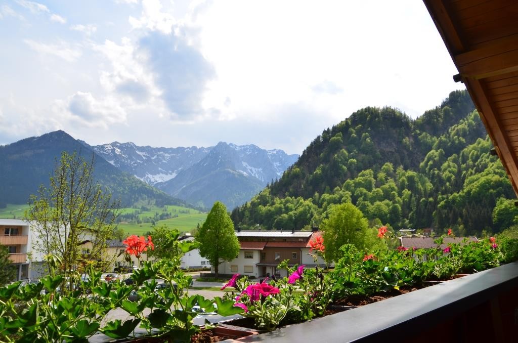 Ihr Blick vom Südbalkon auf das Kaisergebirge