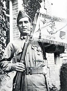 La tenue d'un soldat du RMT en 1944