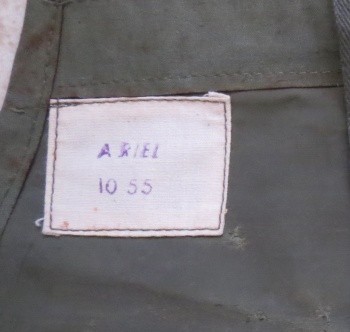 Fabricant Ariel en 1955