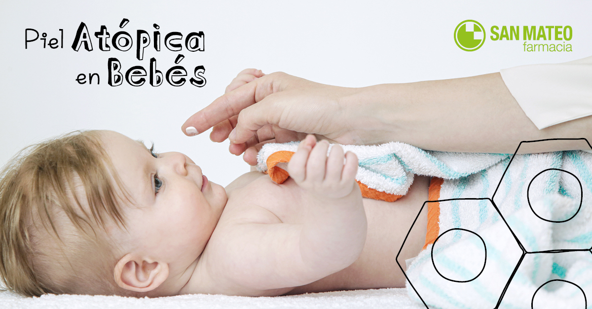 Cómo cuidar la piel atópica del bebé