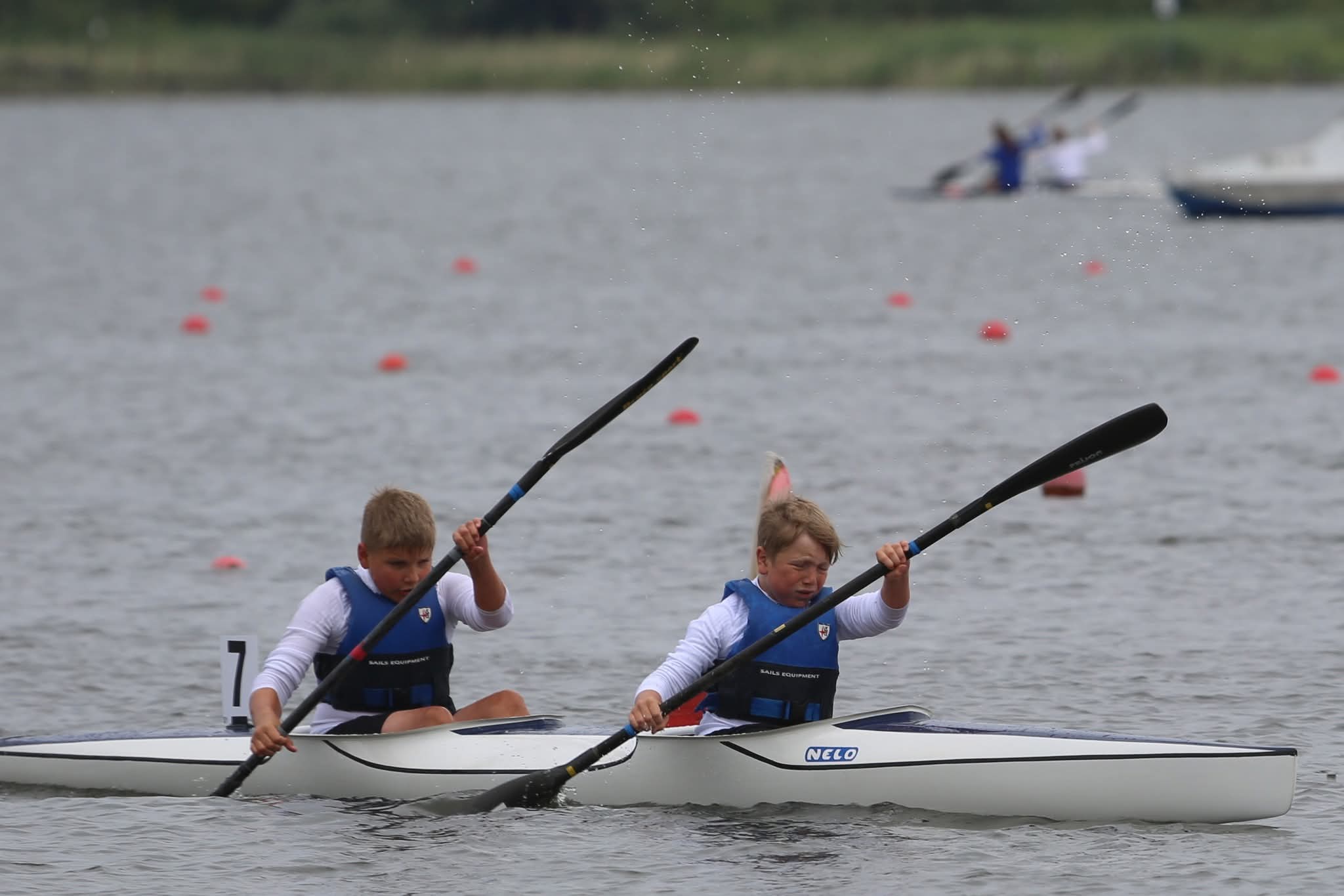 Jakob Stark & Lennart König im K2 Zwischenlauf 500m