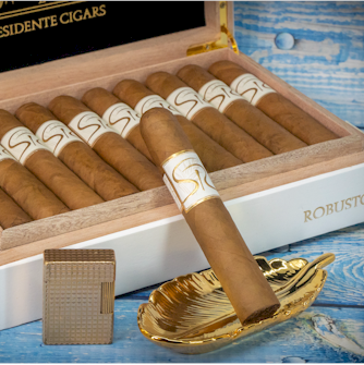 Individuell gestaltete Label Zigarren