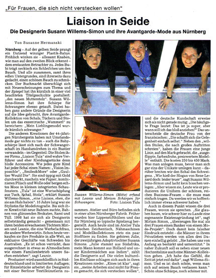 Süddeutsche Zeitung, September 2001