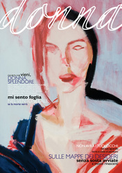 "Rosso Primo - Donna", omaggio a Tommaso Kemeny. Tecinica mista su carta, cm 100 x 70 - 2008