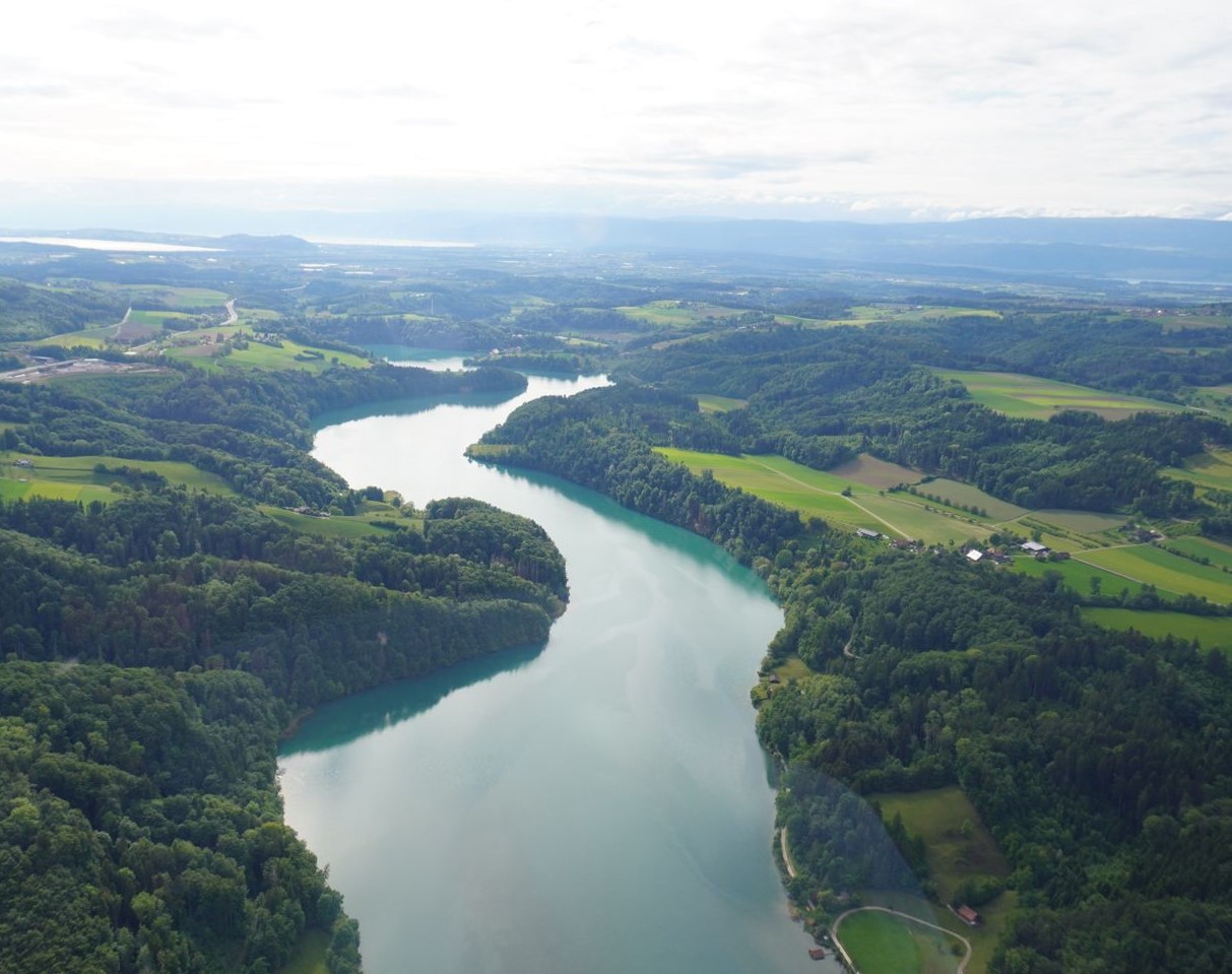 Über dem Wohlensee