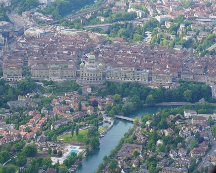 Berner Altstadt mit Bundeshaus
