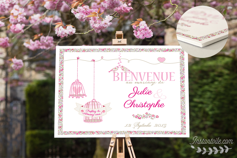 Panneaux De Bienvenue Et Affiches Instantoile