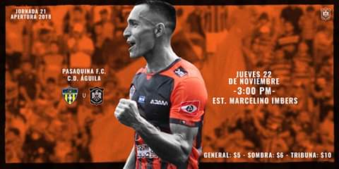 Este jueves a seguir dando todo por nuestros colores.💪  Nos vemos en el estadio Marcelino Imbers, aguiluchos.  ¡VAMOS, ÁGUILA!👊