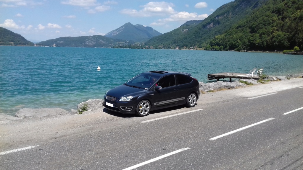 "Petite pause au lac d'Annecy."