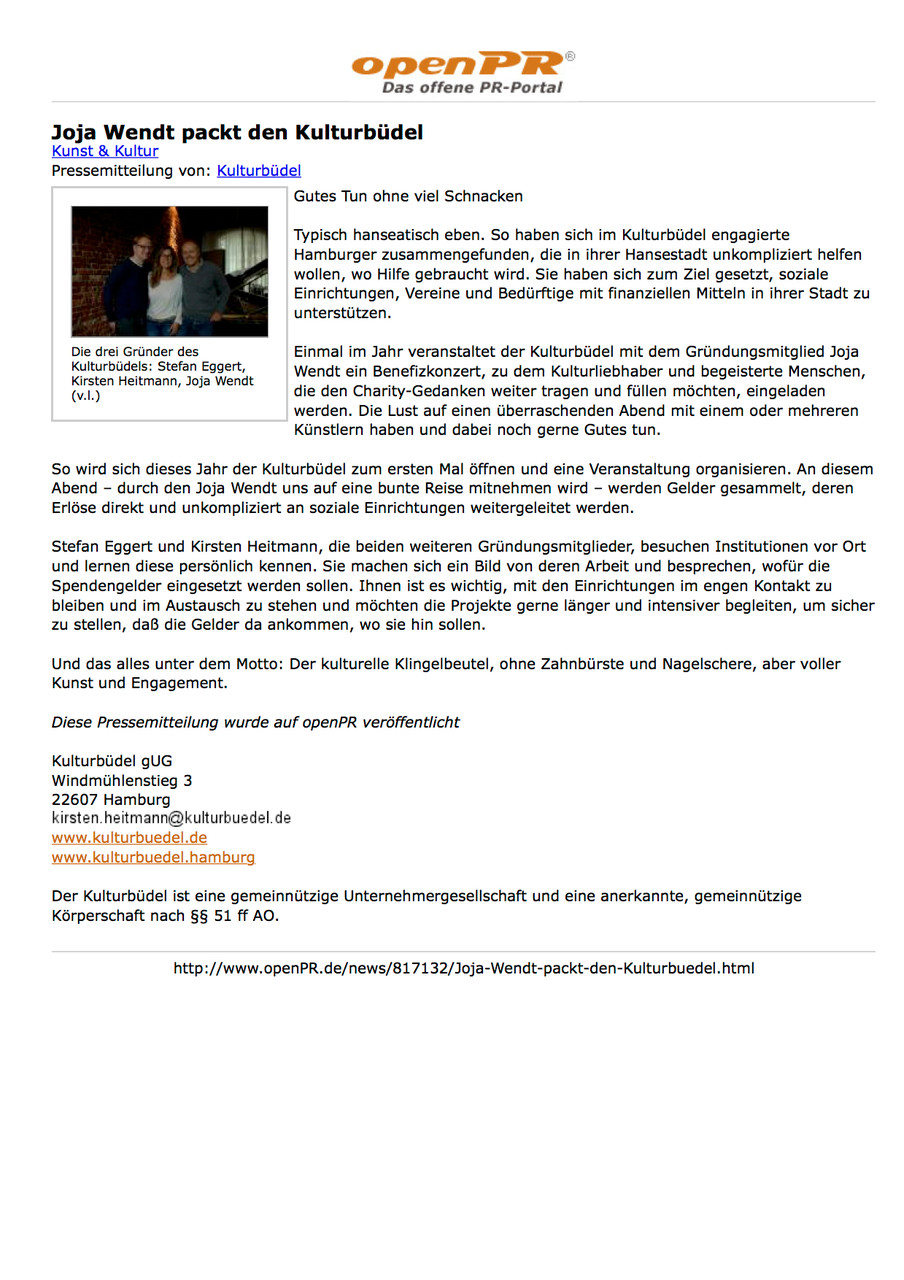 openPR, 22.09.2014