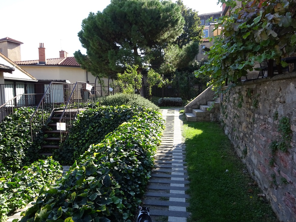 Le jardin suspendu de l'hôtel de Gadagne