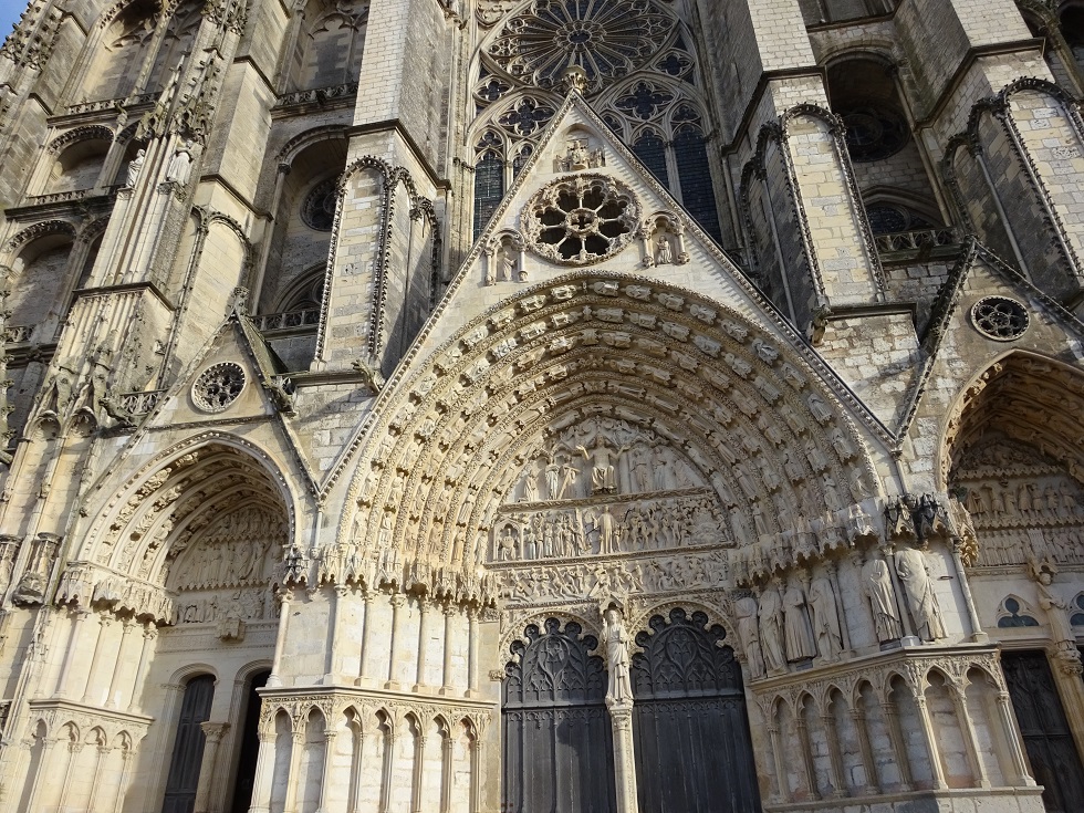 Tympan de la cathédrale St-Etienne de Bourges