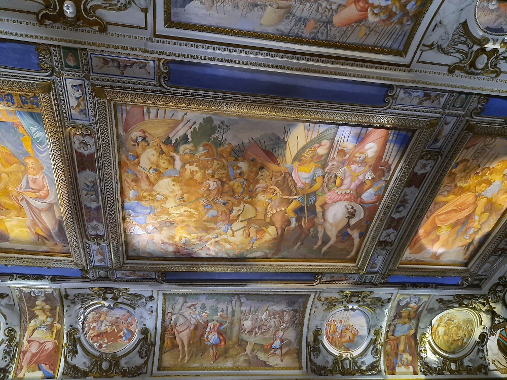 L’exceptionnel plafond de la Sala de las Batallas
