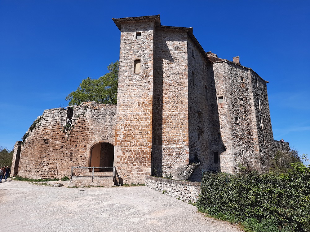 Un des deux châteaux où fut tourné "Le Vieux Fusil"