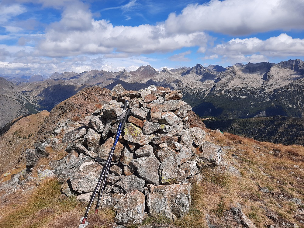 La cime des Lauses et sa vue spectaculaire