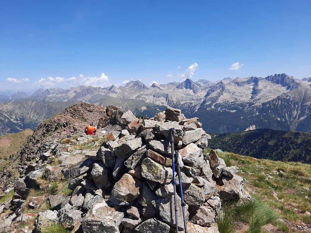 La cime des Lauses et sa vue spectaculaire