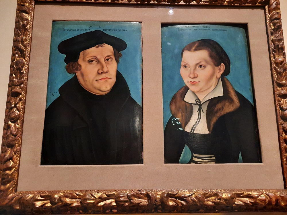 Portrait de Martin Luther par Cranach l'Ancien
