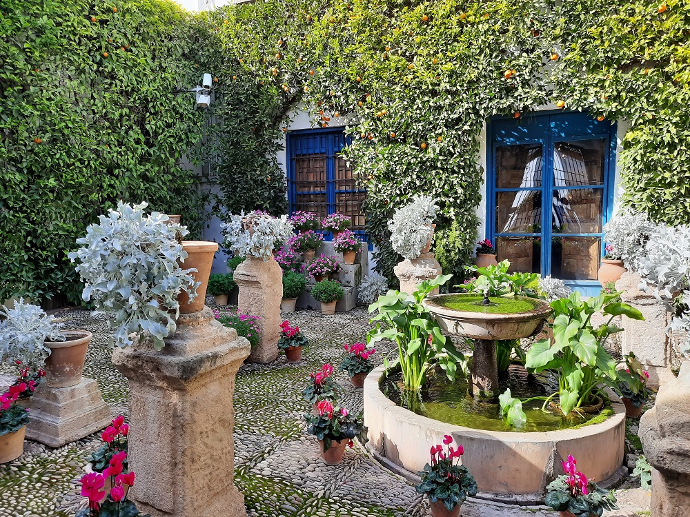 Le Patio de las Rejas du palais de Viana