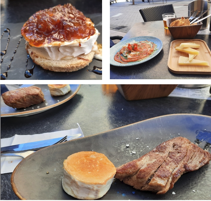 Quelques unes des tapas goûtées