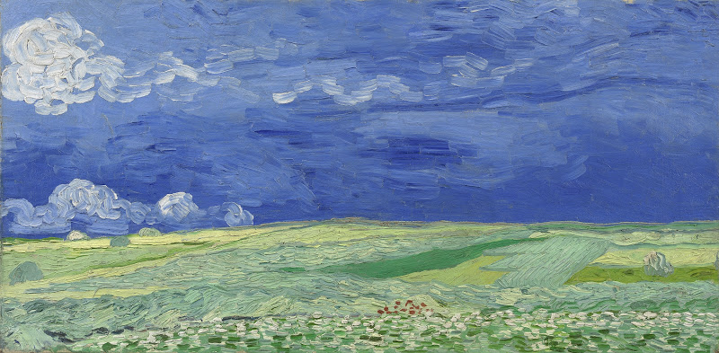 Wheatfield under Thunderclouds, 1890