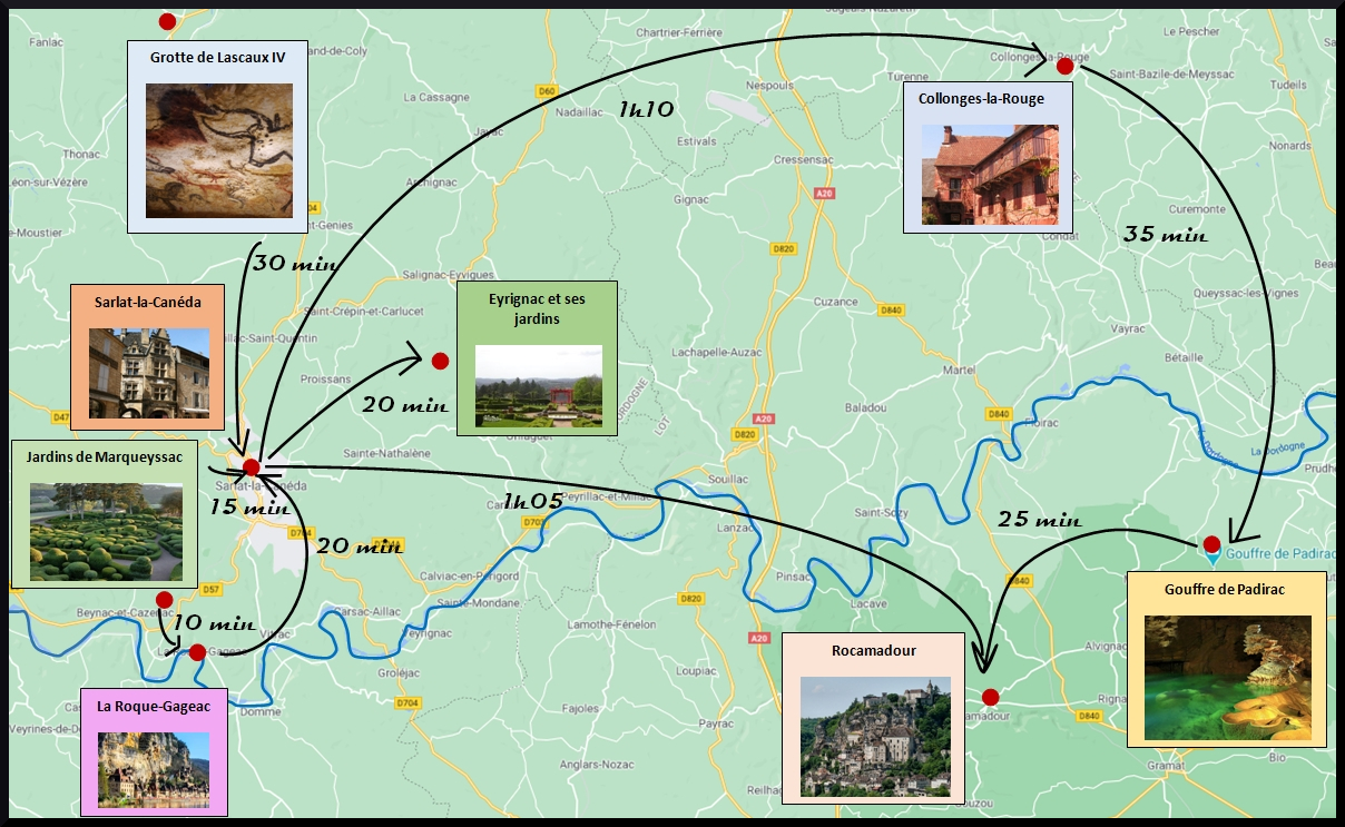 Vallée de la Dordogne Site de deparlemonde Vallée de la Dordogne Site de deparlemonde