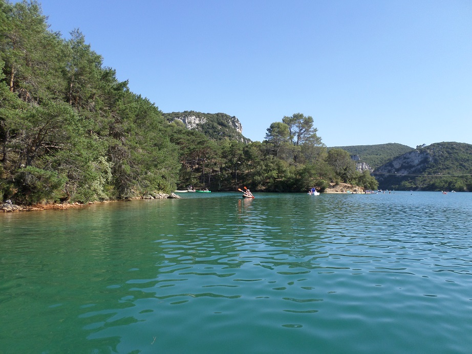 Le lac d'Esparron