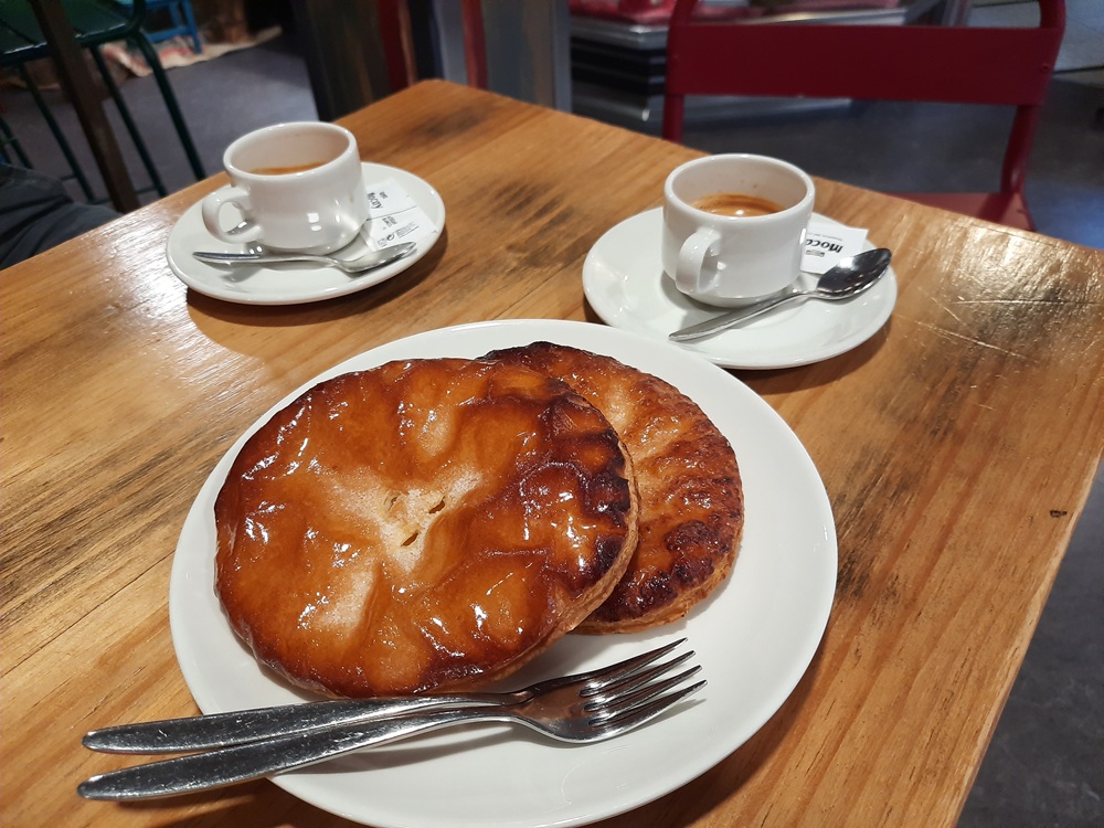 Pantortillas de la Pasteleria Casa Vejo dans le centre de Reinosa