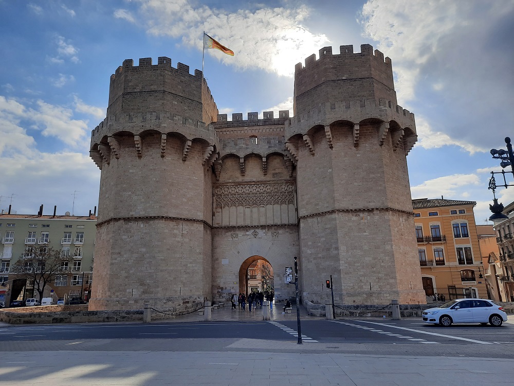 Torres de Serranos (Porta dels Serrans en valencien)